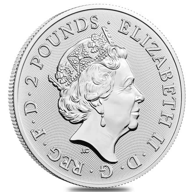 Box of 100 - 2022 Great Britain 1 oz Silver Music Legends The Rolling Stones Coin .999 Fine BU