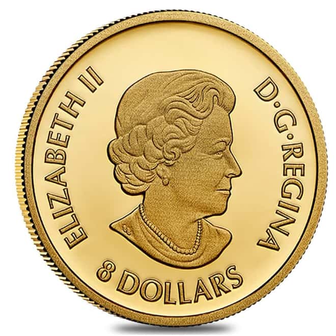 2021 Canada 1/20 oz Triumphant Dragon Proof Gold Coin .9999 Fine (w/Box & COA)