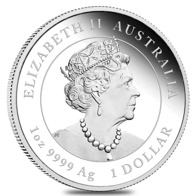 2022 1 oz Colorized Proof Silver Lunar Year of The Tiger Australian Perth Mint (w/Box & COA)