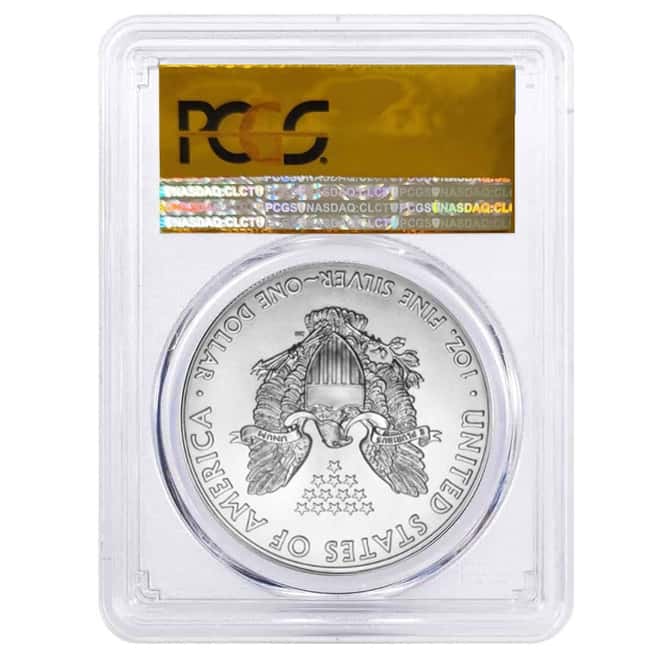 2016 1 oz Silver American Eagle $1 Coin PCGS MS 70 - 1 of 300 First Struck West Point - 30th Anniversary