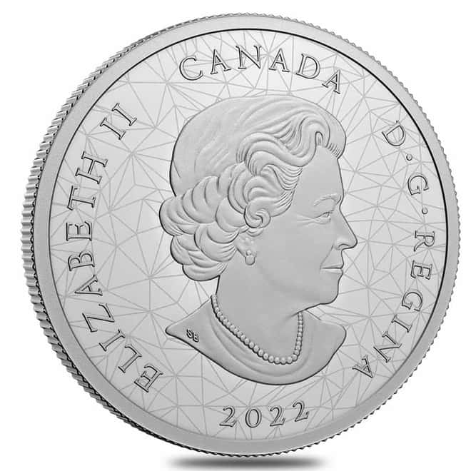 2022 Canada 2 oz Silver Bald Eagles - Multifaceted Animal Family Coin .9999 Fine (w/Box & COA)