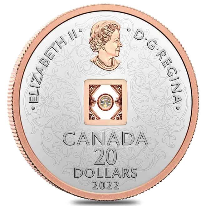 2022 Canada 0.67 oz Proof Silver Sparkle of the Heart Coin .9999 Fine (w/Box & COA)