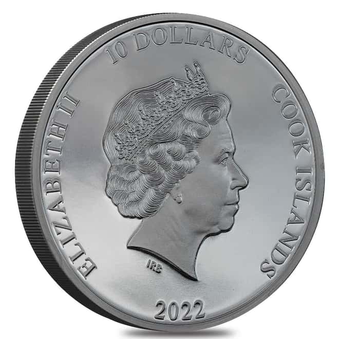 2022 Cook Islands 2 oz Silver The Journey - Truck King of the Road Coin .999 Fine (w/Box & COA)