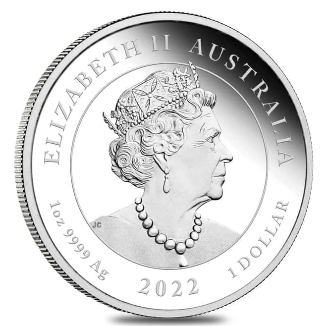 2022 1 oz Proof Colorized Silver Australian Quokka Perth Mint .9999 Fine (w/Box & COA)