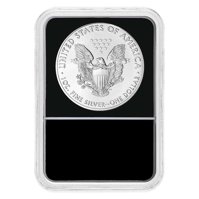 2021 (S) 1 oz Silver American Eagle $1 Coin NGC MS 70 (Liberty Holder) Emergency Production
