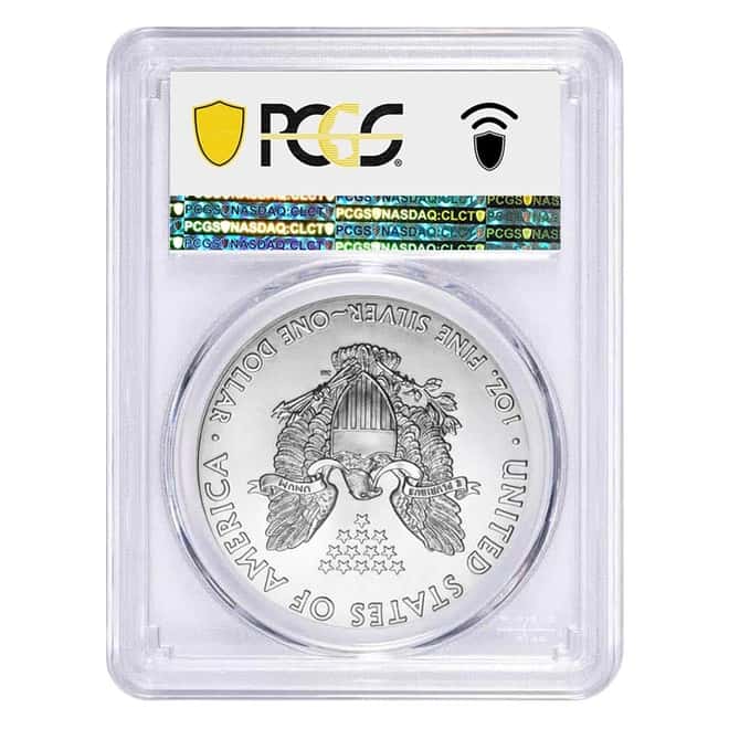 2021 (P) 1 oz Silver American Eagle PCGS MS 70 FS (Philadelphia) Emergency Issue
