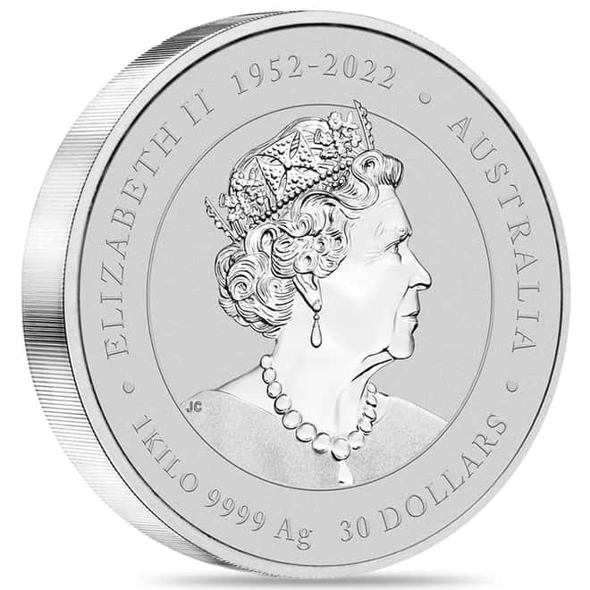 2024 1 Kilo Proof Colorized Silver Lunar Dragon Gold Privy Perth Mint