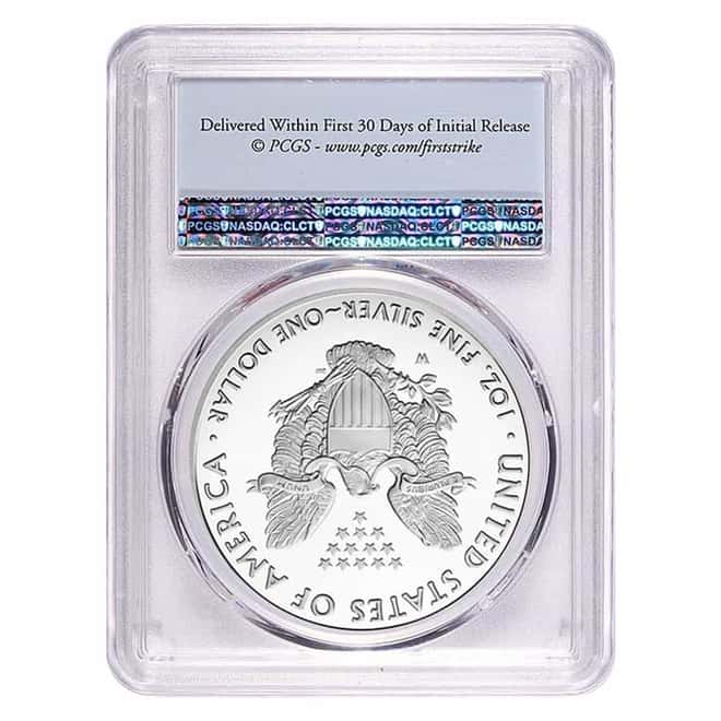 2021-W 1 oz Proof Silver American Eagle PCGS PF 70 DCAM First Strike
