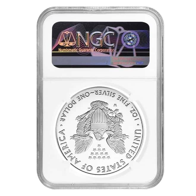 2021-W 1 oz Proof Silver American Eagle NGC PF 69 UCAM Early Releases