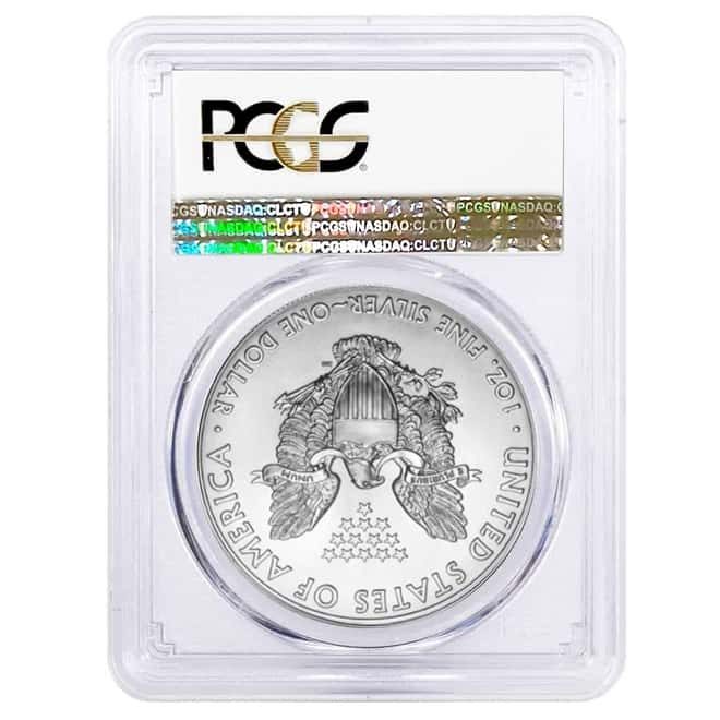 2016 1 oz Silver American Eagle $1 Coin PCGS MS 70 - 30th Anniversary