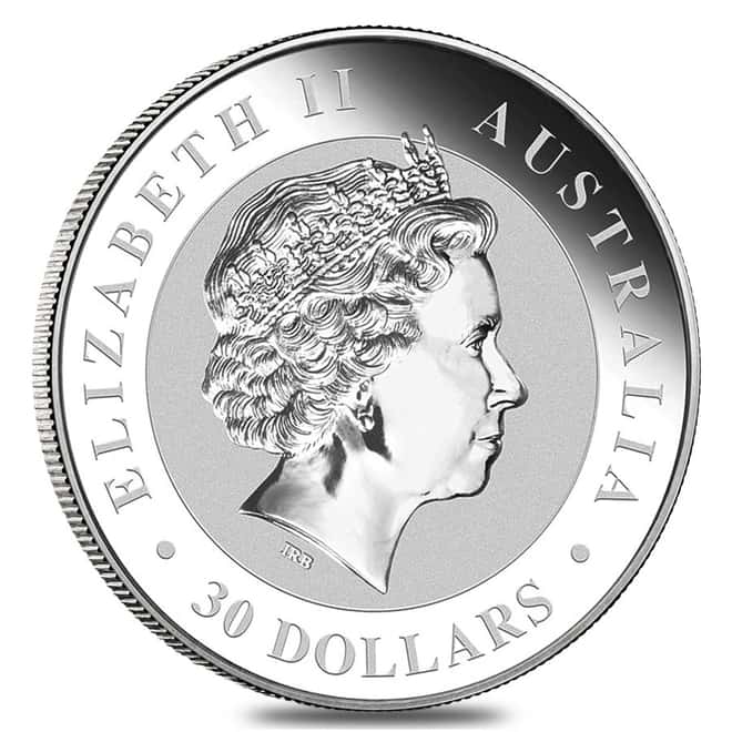 2016 1 Kilo Silver Australian Kookaburra Perth Mint .999 Fine BU In Capsule