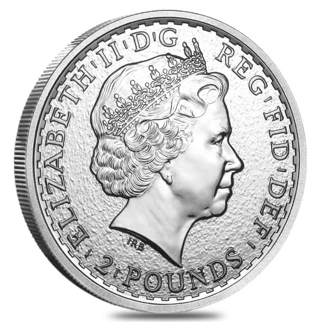 Roll of 25 - 2015 British 1 oz Silver Britannia Coins
