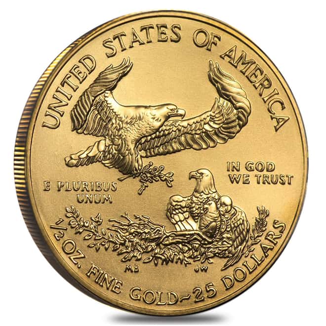 2015 1/2 oz Gold American Eagle Brilliant Uncirculated 