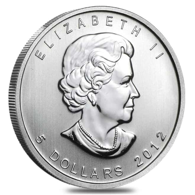 2012 1 oz Silver Canadian Moose - Wildlife Series
