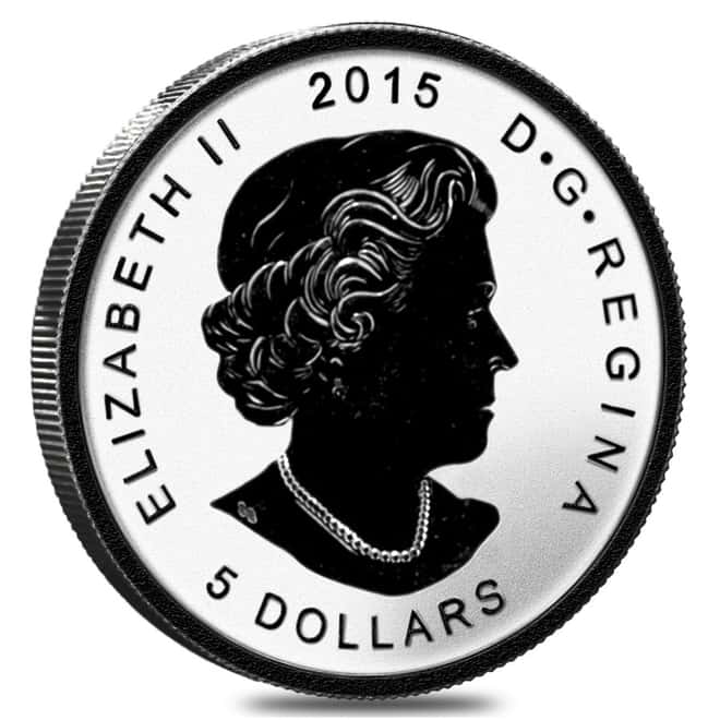 2015 1 oz Silver Canadian Maple Leaf E=mc2 Privy NGC PF 70 - 1 of First 2500