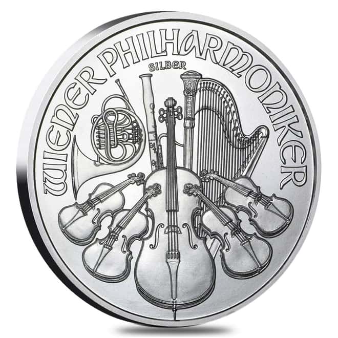 2016 1 oz Austrian Silver Philharmonic Coin BU