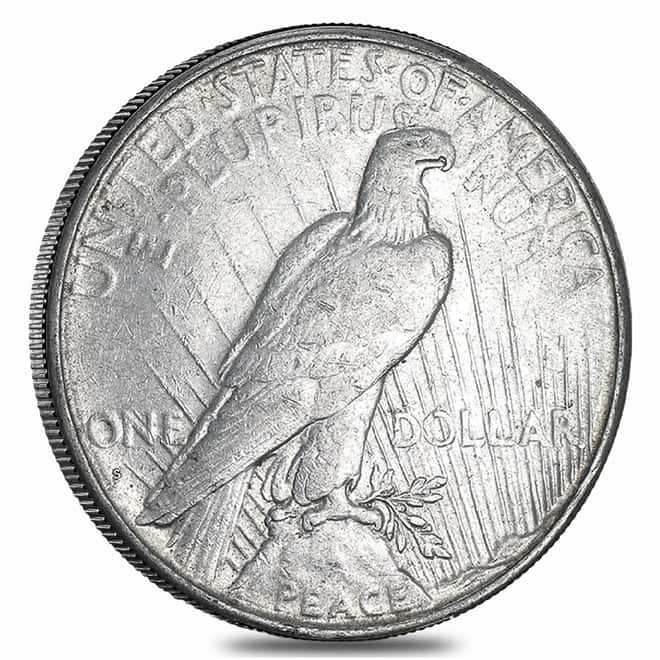 1922-1935 Peace Silver Dollar VG-XF (Random Year)