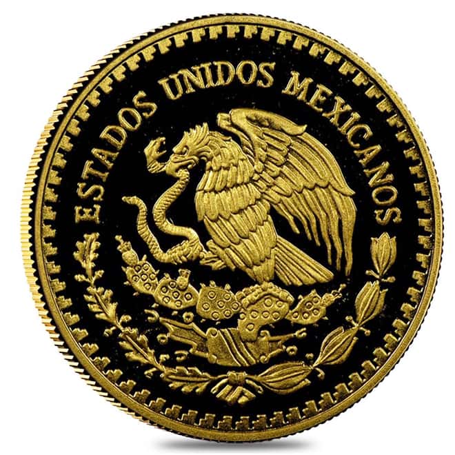 2010 Mexico 1/4 oz Proof Gold Libertad Coin (In Capsule)