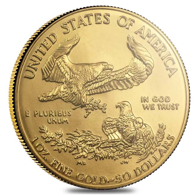 1995 1 oz $50 Gold American Eagle NGC MS 69