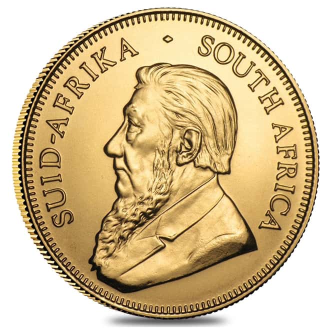 2017 South Africa 1 oz Gold Krugerrand BU