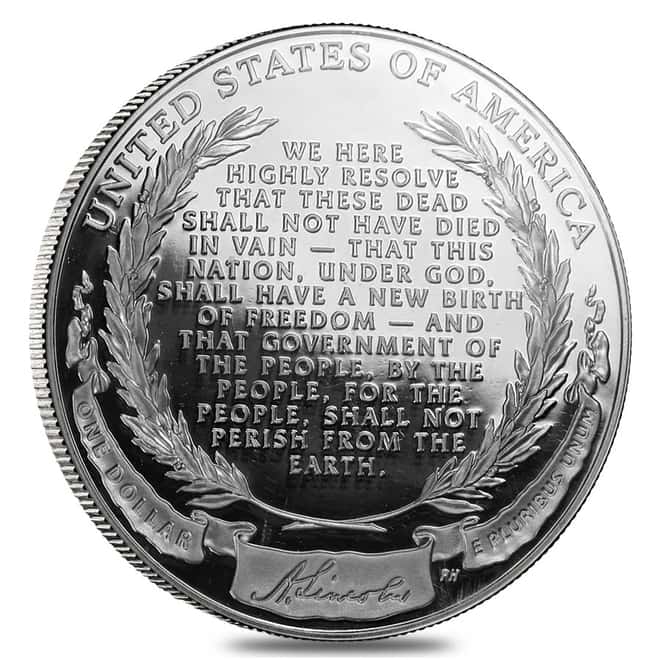 2009-P Abraham Lincoln Proof Silver Dollar (w/Box & COA)