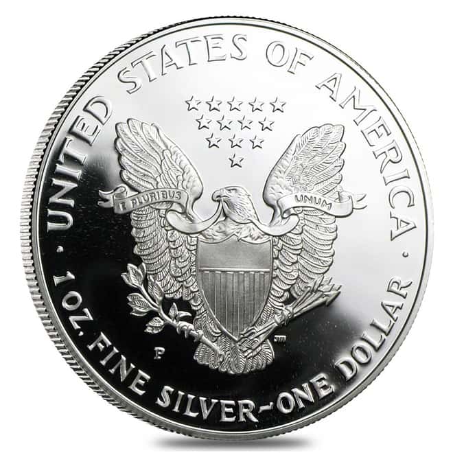 1995-P 1 oz Proof Silver American Eagle (w/Box & COA)