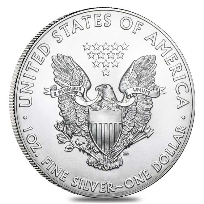 2013 1 oz American Silver Eagle Coin (With Air-Tite Holder)