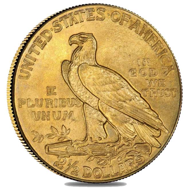 1908 $2.5 Gold Quarter Eagle Indian Head NGC AU Details