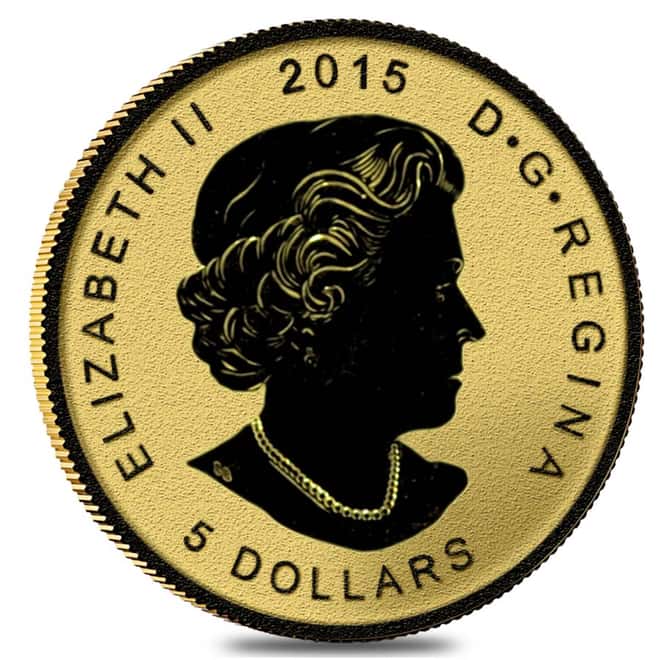 2015 1/10 oz Gold Canadian Maple Leaf E=mc2 Privy NGC PF 70