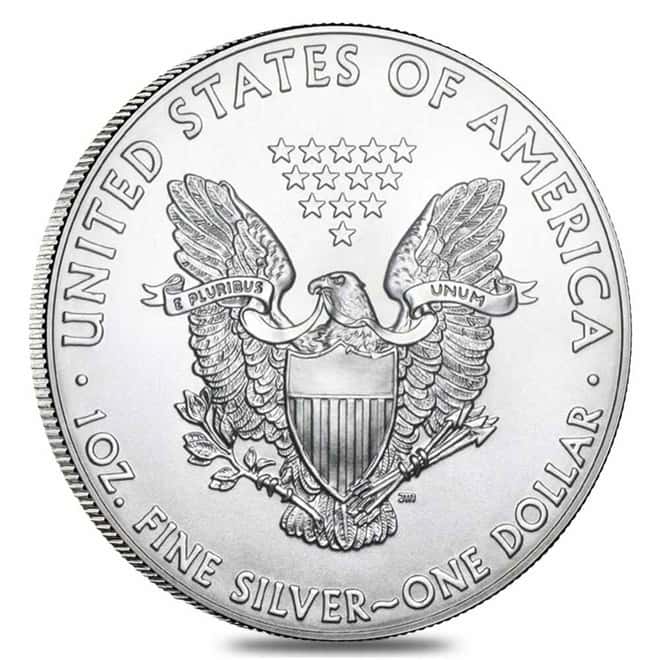 1988 1 oz Silver American Eagle $1 Coin BU