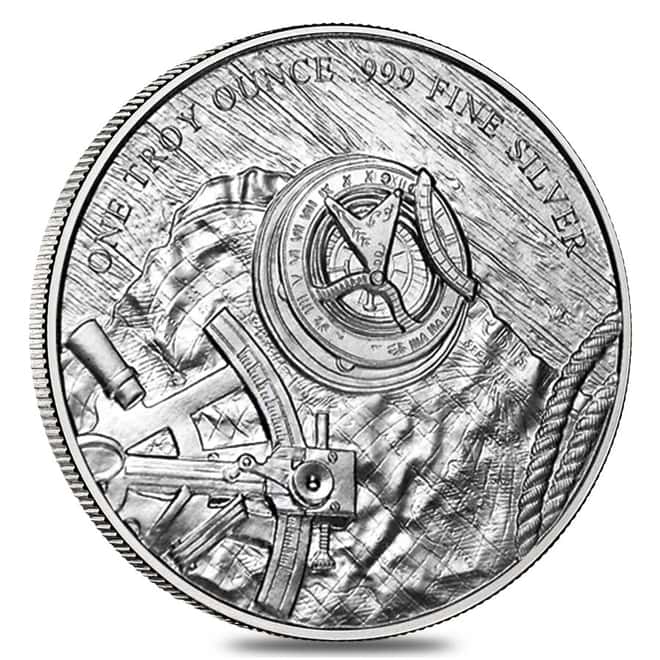 1 oz Prospector Silver Round .999 Fine
