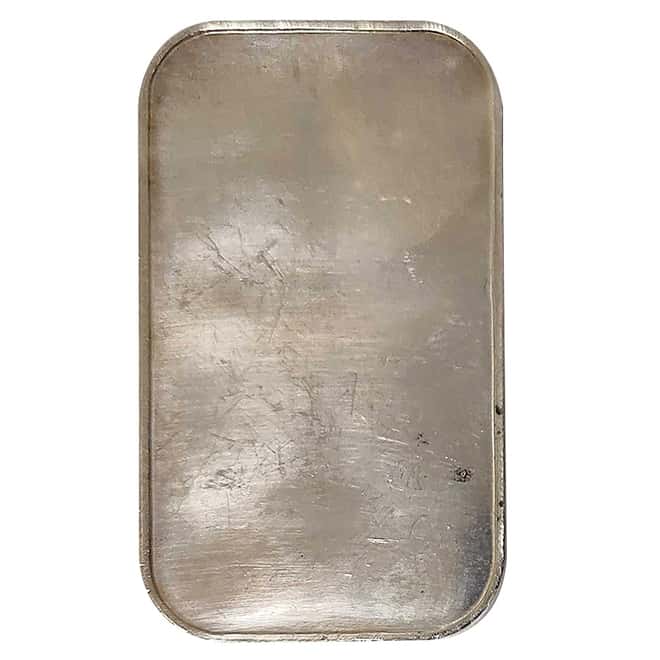 1 oz Murphy & Durieu Vintage Silver Bar .999 Fine