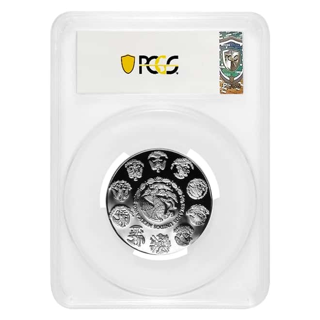 2020 2 oz Mexican Proof Silver Libertad Coin PCGS PF 69 FS