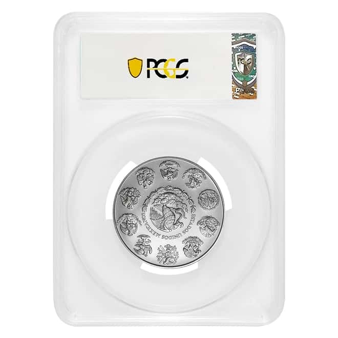 2020 2 oz Mexican Silver Libertad Coin PCGS MS 69 FS