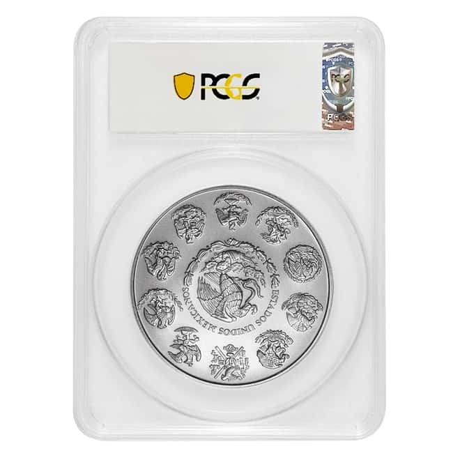 2020 5 oz Mexican Silver Libertad Coin PCGS MS 69 FS