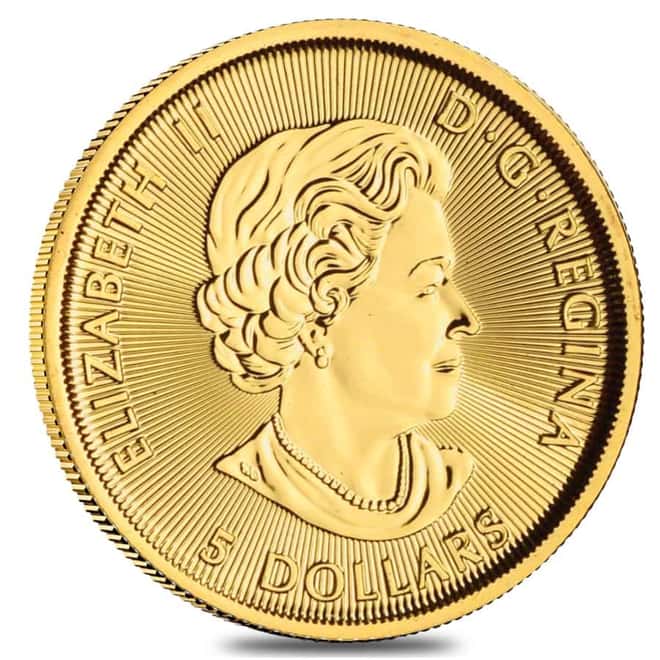 2020 1/10 oz Canadian Bald Eagle Gold Coin .9999 Fine BU (Sealed)
