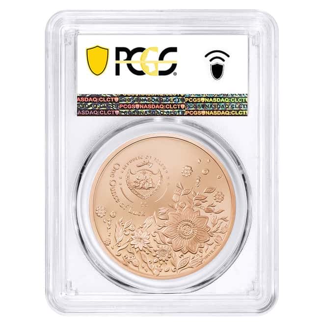 2021 Palau 1 oz Silver Ounce of Luck Four Leaf Clover PCGS PF 70 FD