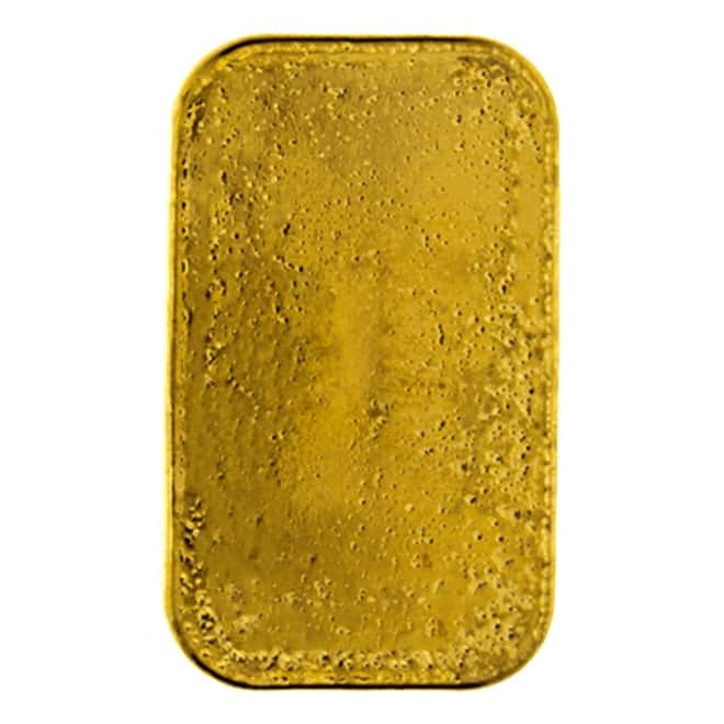 10 Tolas 3.75 oz Credit Suisse Gold Cast Bar .999 Fine