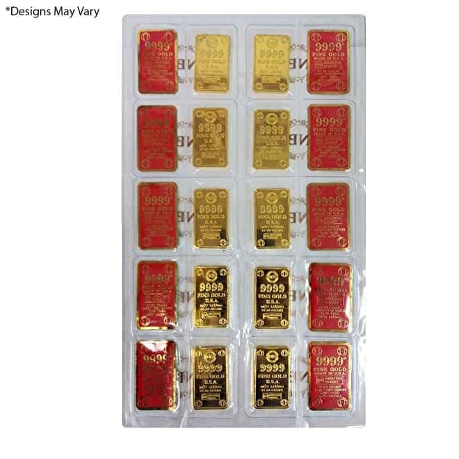 37.5 gram Vietnamese Mot Luong Statue of Liberty Gold Bar .9999 Fine (w/Assay)