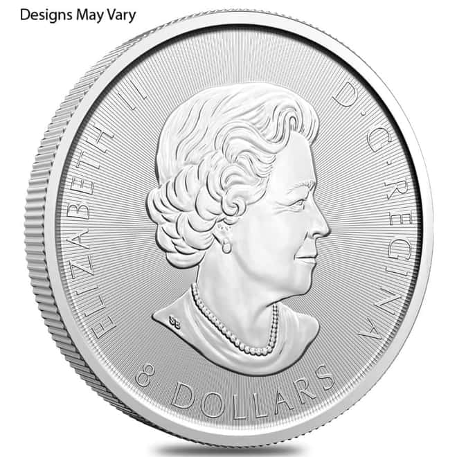 1.5 oz Royal Canadian Mint Silver Coin BU (Random Design)