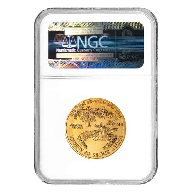 2004 1/2 oz $25 Gold American Eagle Coin NGC MS 69