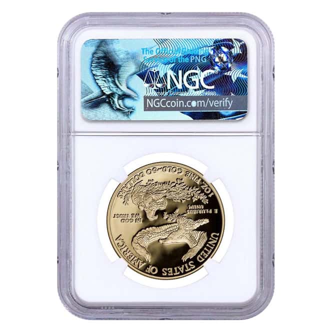 2017-W 1 oz $50 Proof Gold American Eagle NGC PF 70 Early Releases