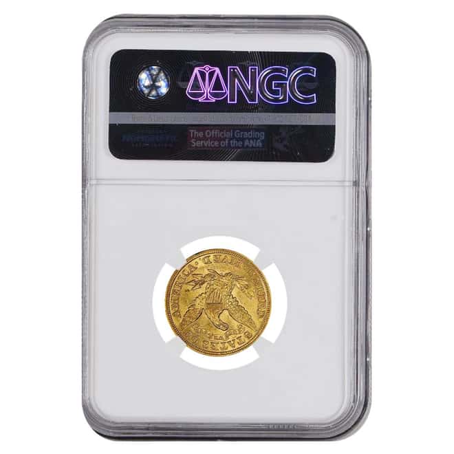 1885 $5 Liberty Head Half Eagle Gold Coin NGC AU 58