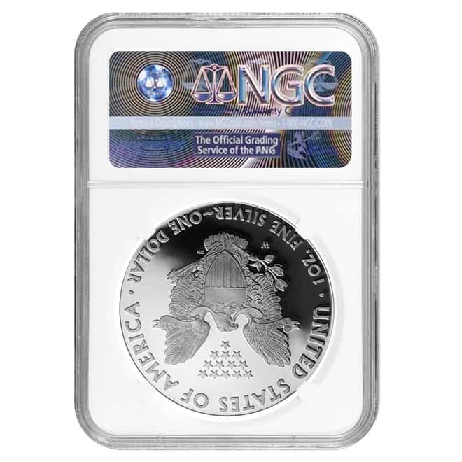 2017-W 1 oz Proof Silver American Eagle NGC PF 69 UCAM Early Releases
