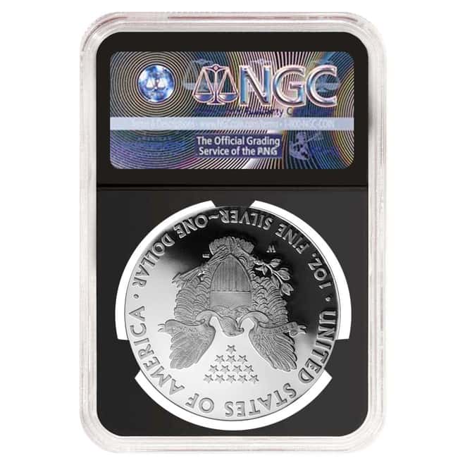 2017-W 1 oz Proof Silver American Eagle NGC PF 69 UCAM Early Releases (Retro) 