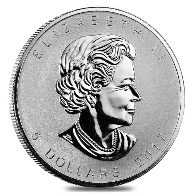 2017 1 oz Silver Canadian Maple Leaf 150th Anniversary Privy $5 Coin BU 