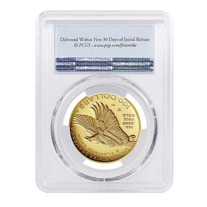 2017 W 1 oz $100 American Liberty High Relief Proof Gold Coin PCGS PF 69 First Strike