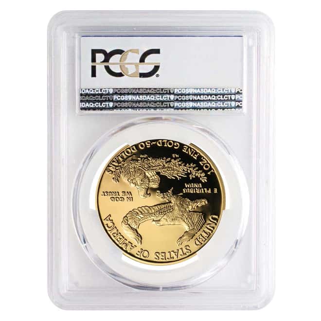 2017-W 1 oz $50 Proof Gold American Eagle PCGS PF 69 DCAM First Strike