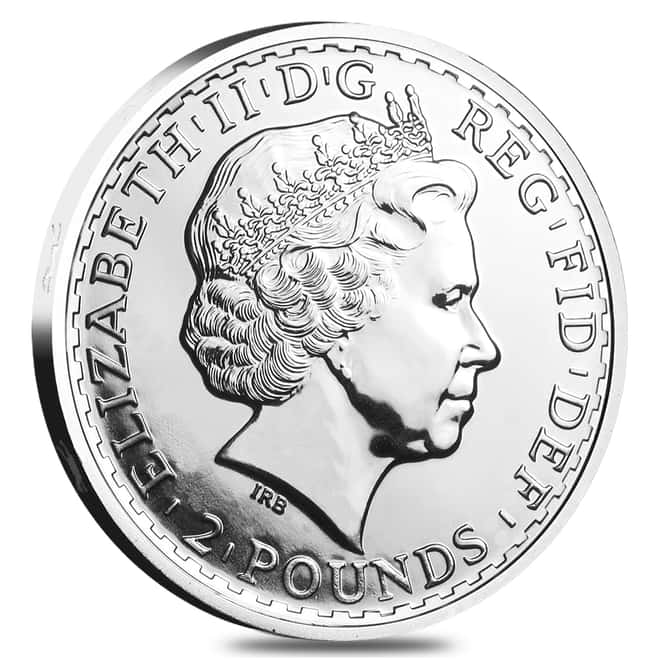 2014 Great Britain 1 oz Silver Britannia Horse Privy Coin .999 Fine BU
