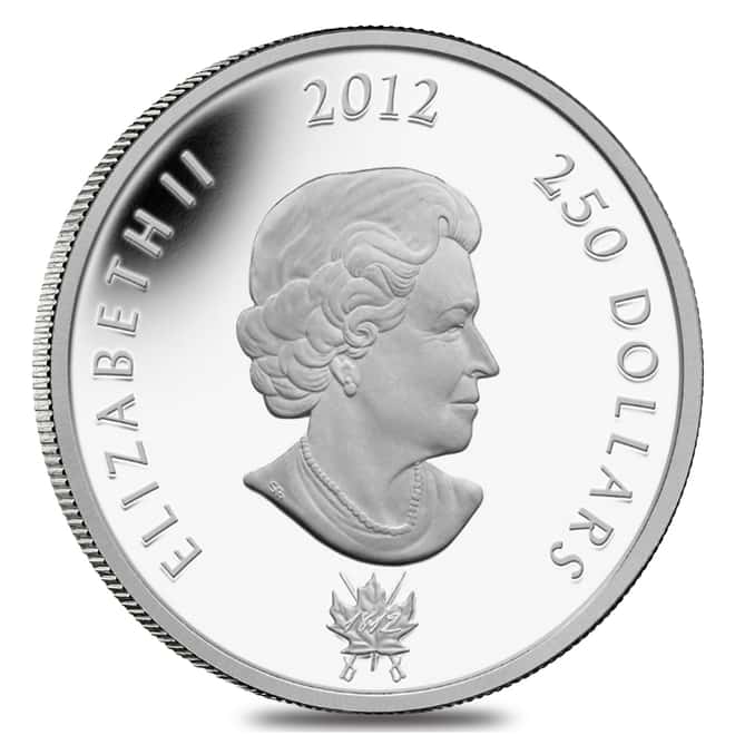 2012 Canada 1 kilo Silver $250 The Battle of Queenston Heights NGC PF 67